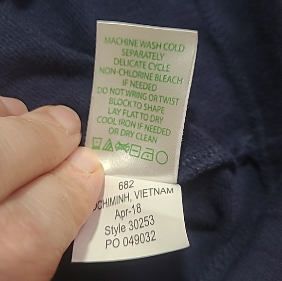 Lilly Pulitzer Girls Size XL (12-14) Blue Jacket Lace Accents - Picture 4 of 10